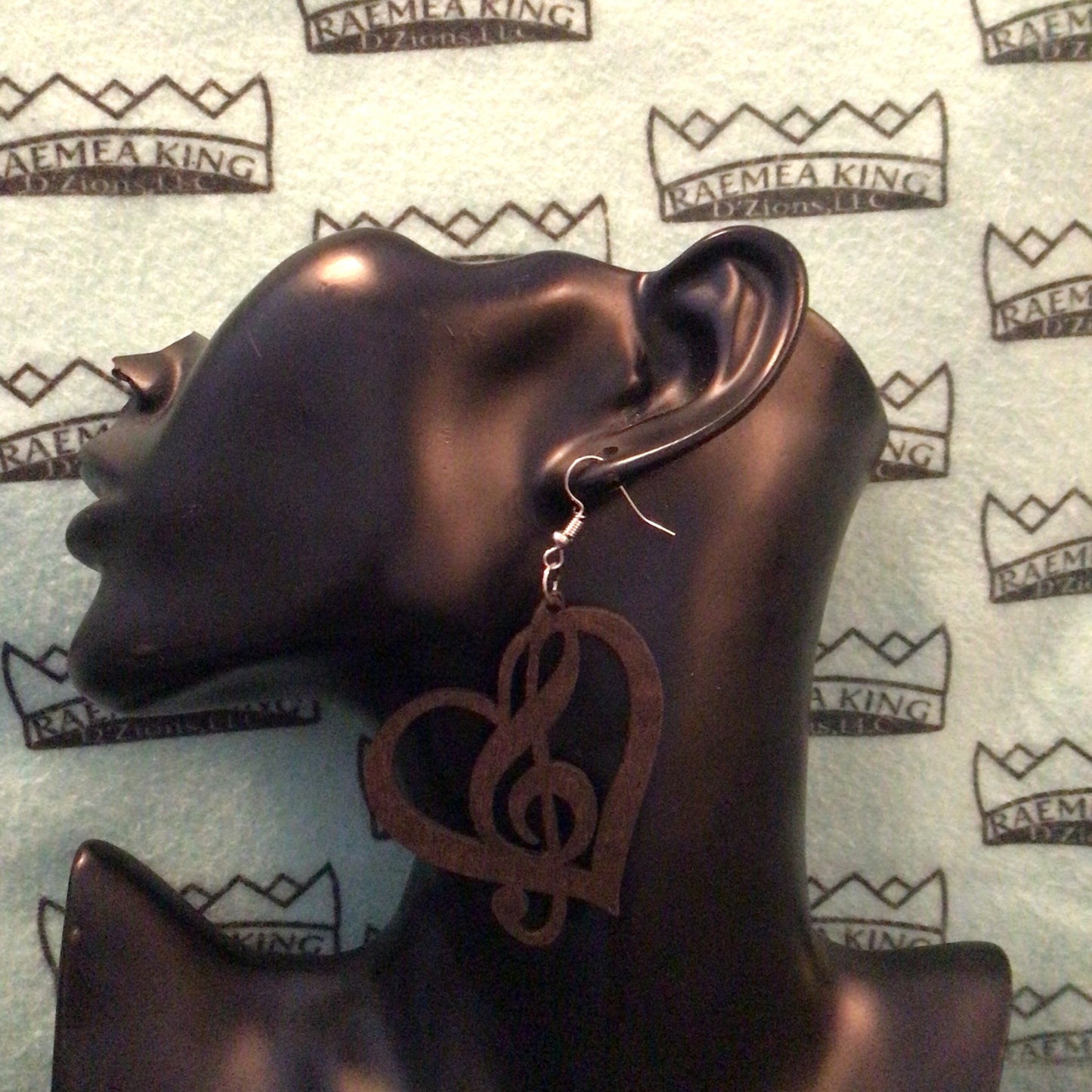 Music Note -Treble, inside of a Heart