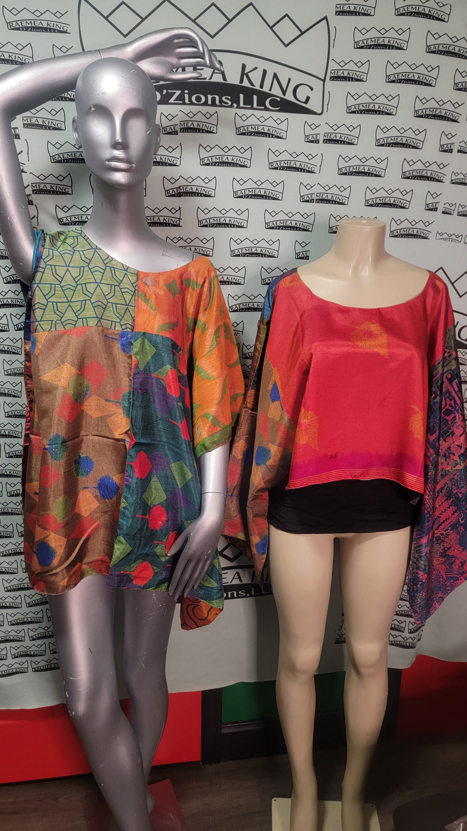 One of a kind-Crop Top/Poncho