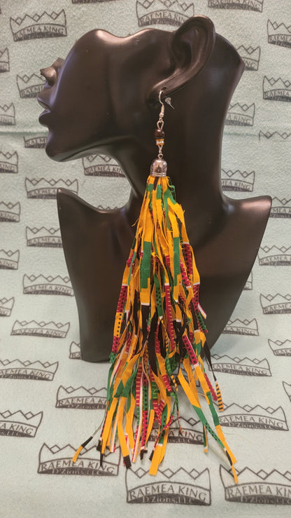 Kente Colors Red Green Yellow Black White 29