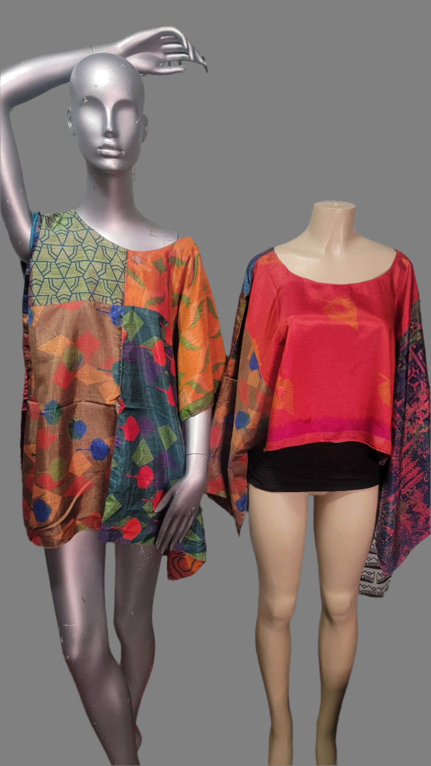 Crop Top/Poncho- One of a Kind