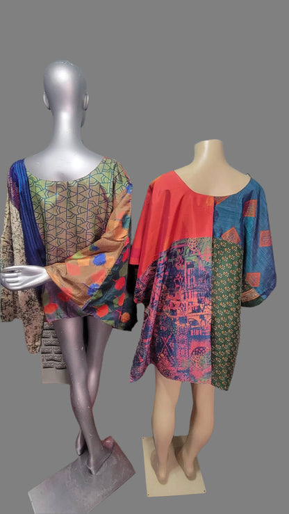 Crop Top/Poncho- One of a Kind