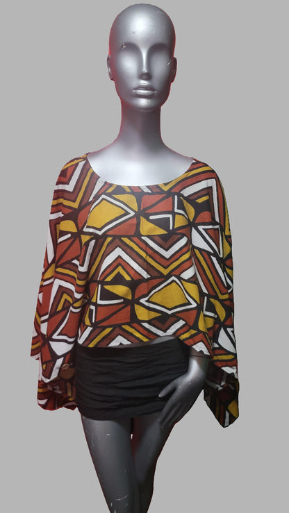 Crop Top/Poncho, Two Way