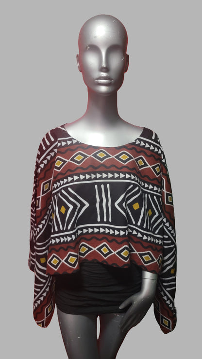 Crop Top/Poncho, Two Way