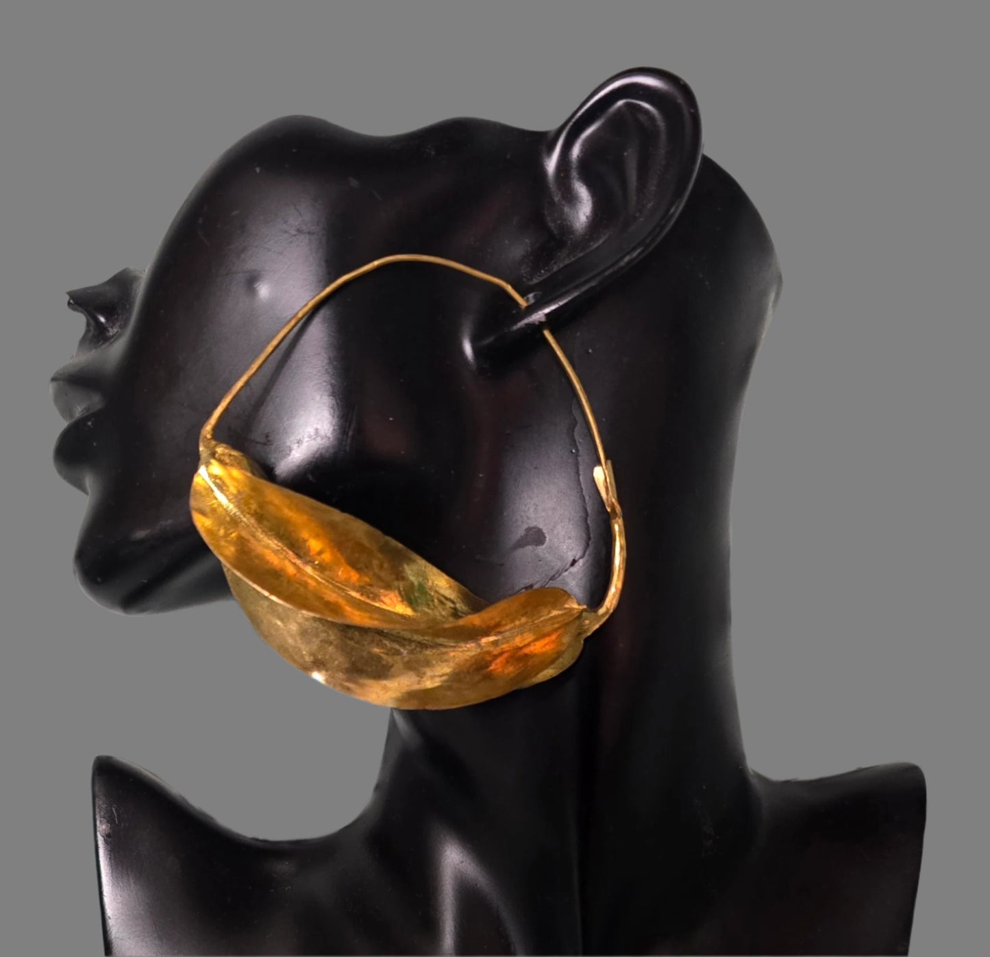 Fulani Earrings, from Ghana