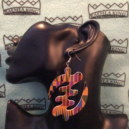 Adinkra Symbol - Gye Nyame meaning Except for GOD, African Pattern