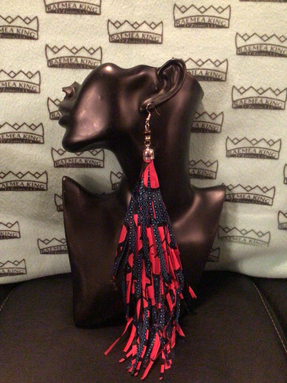 Fuschia, Black and Turquoise Blue